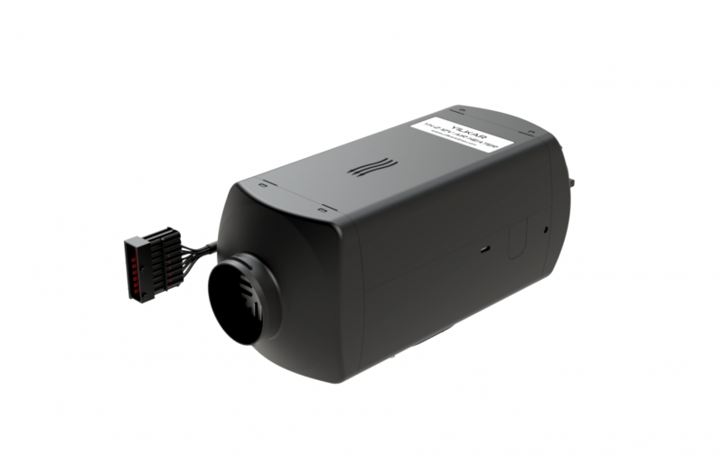 Horkovzdušné nezávislé topení YH 2kW 12V - vestavbový kompletní set